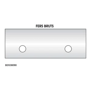 Fer pour porte-outils universels Hauteur 90mm